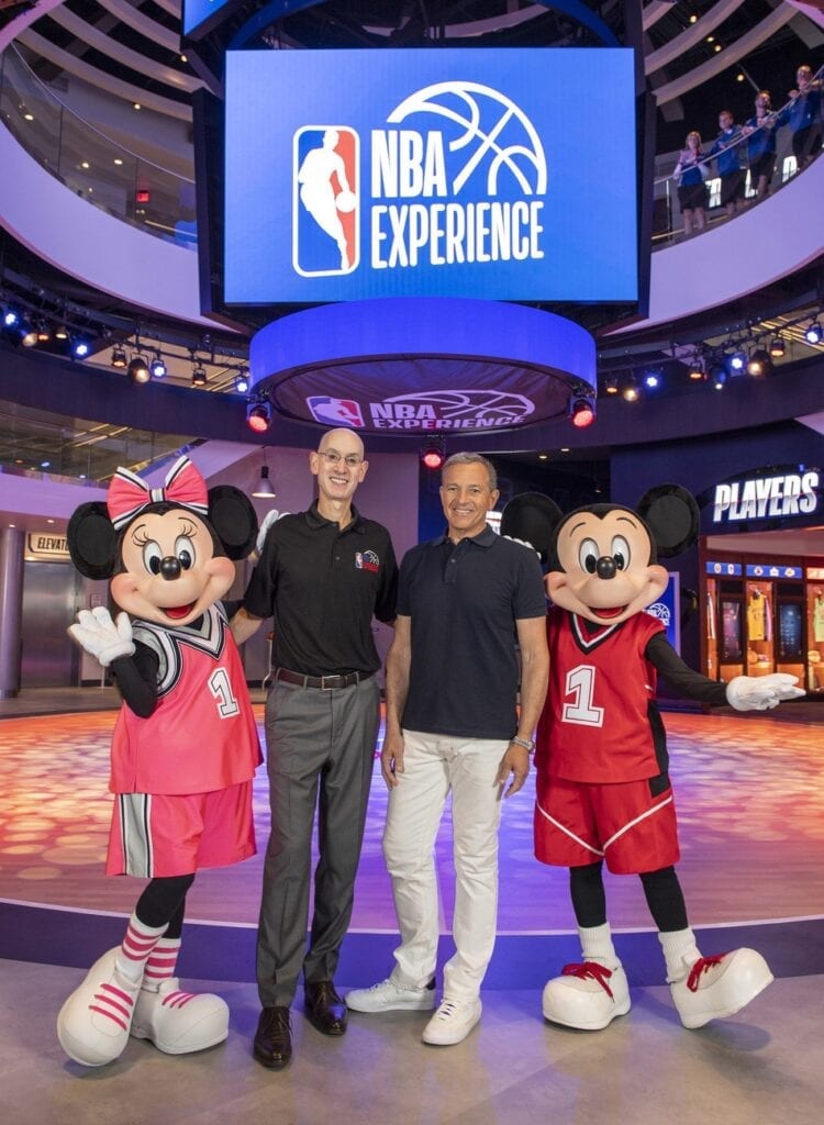 Nba experience grand opening is a slam dunk at walt disney world resort